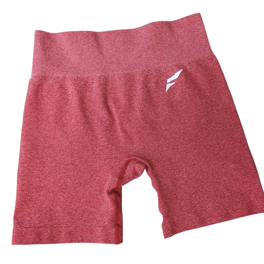 Flag Nor Fail Women’s Seamless Athletic Shorts – Red